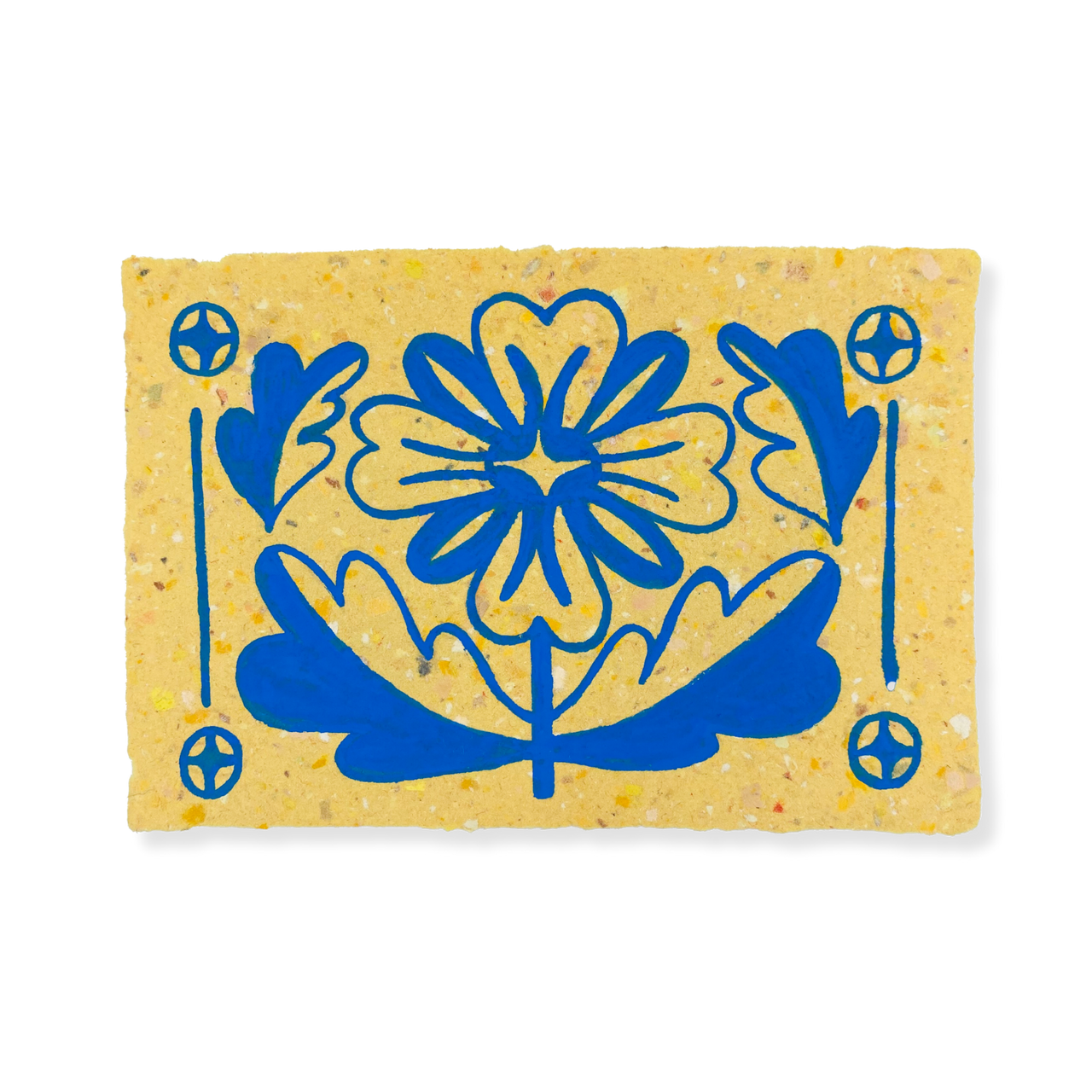 Folk Flower - Original Painting